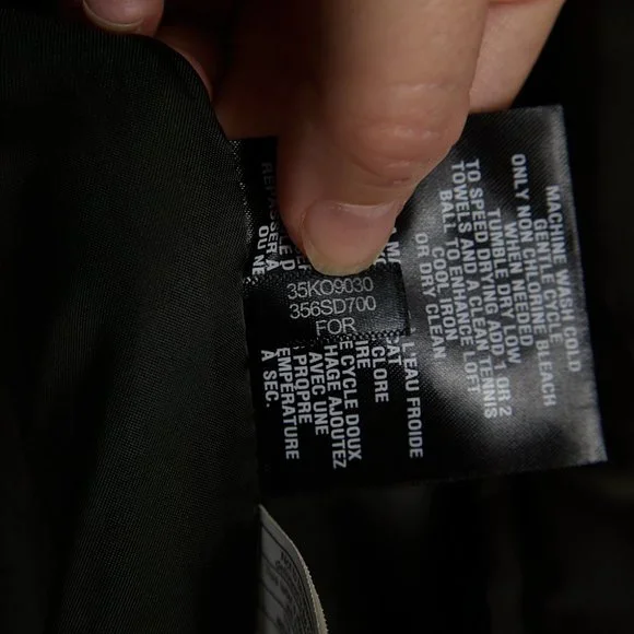 Cole Haan Bib Insert Down & Feather Fill Coat Women's Size XL - Picture 12 of 12